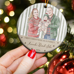 First-Christmas-As-A-Family,-Custom-Photo-Watercolor-Art-Personalized-Ornament-5