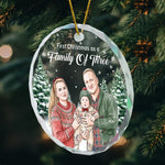 First-Christmas-As-A-Family-Of-Three-Four-Five-Custom-Photo-Watercolor-Personalized-Ornament-5