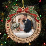 First-Christmas-As-Mr-&-Mrs-Custom-Photo-Snow-Globe-Ornament-Personalized-Ornament-3
