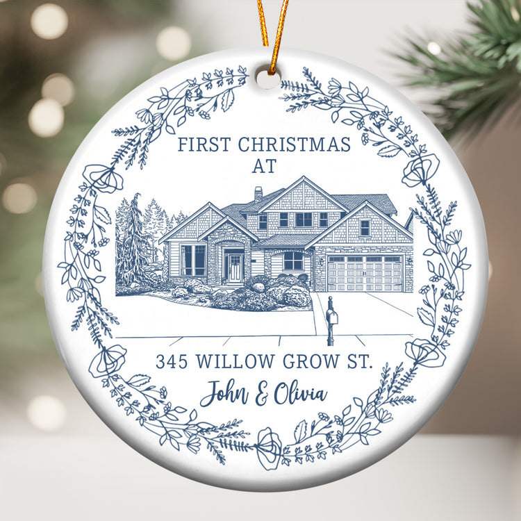 First-Christmas-At-Our-New-House-Newlywed-Christmas-Gift-Personalized-Ornament-2