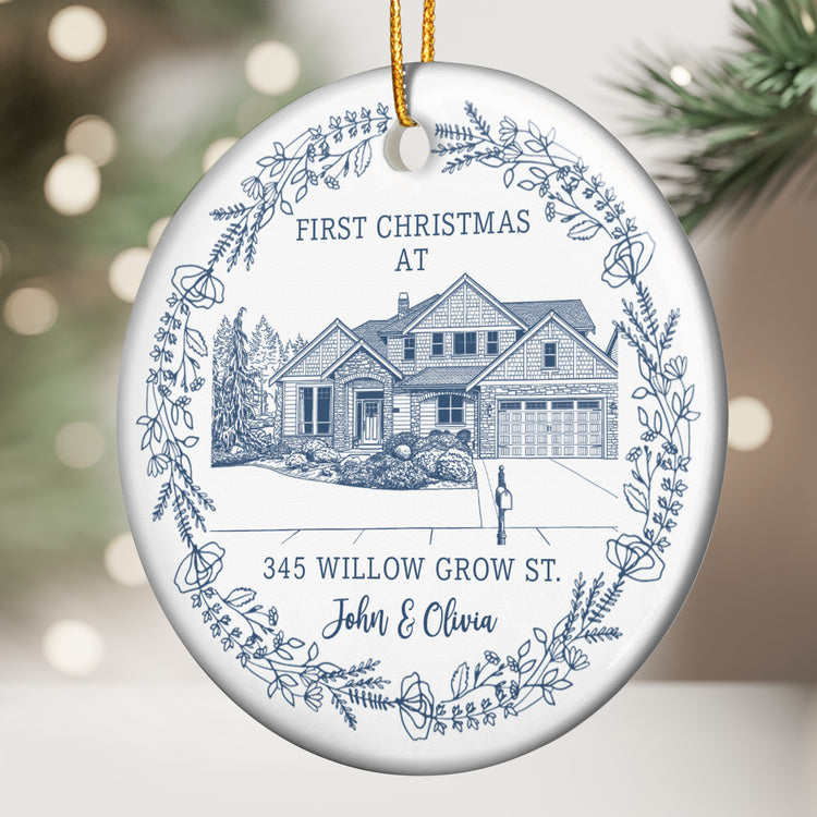 First-Christmas-At-Our-New-House-Newlywed-Christmas-Gift-Personalized-Ornament-3