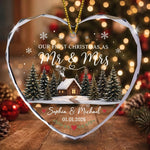 First-Christmas-Married-Mr-&-Mrs-Keepsake-For-Newlywed-Couples-Personalized-Ornament-1