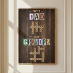 First_Dad_Now_Grandpa_Names_Crossword_Personalized_Poster_1