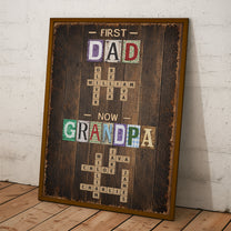 First_Dad_Now_Grandpa_Names_Crossword_Personalized_Poster_4