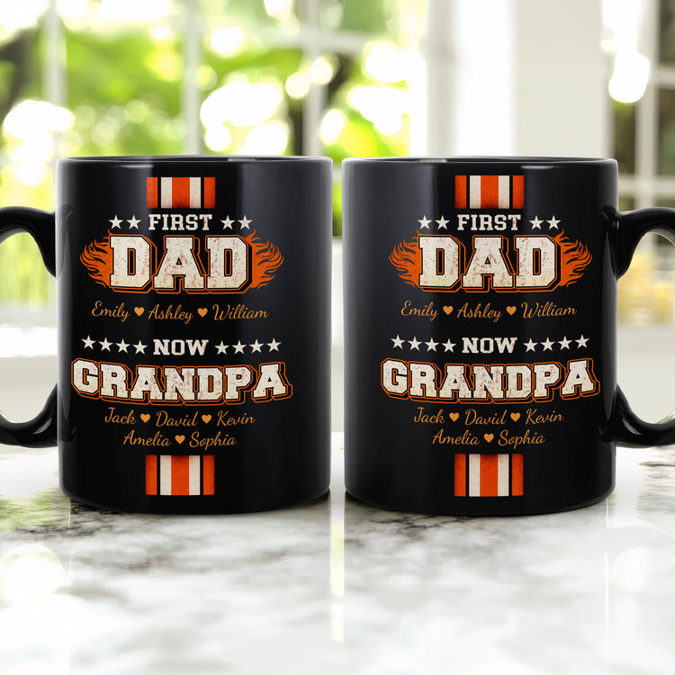 First-Dad-Now-Grandpa-Personalized-Mug-2