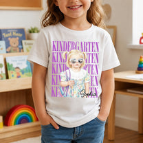 First-Day-Of-School-Custom-Photo-Watercolor-Style-Personalized-Shirt-1