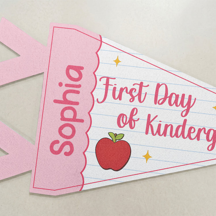 First-Day-Of-School-Personalized-Pennant-4