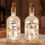 First-Mom-Now-Grandma-Birthflower-Patchwork-Print-Personalized-Bottle-Lamp-1