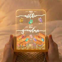 First-Mom-Now-Grandma-Custom-Grandkids-Butterfly-Personalized-Night-Light-2
