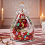 First-Mom-Now-Grandma-Gift-For-Mom-Grandma-Personalized-Flower-In-Glass-Angel-Figurines-2