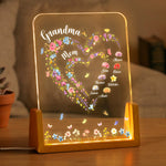 First-Mom-Now-Grandma-Heart-Flower-With-Kids'-Names-&-Birth-Flower-Personalized-Night-Light-1