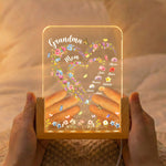 First-Mom-Now-Grandma-Heart-Flower-With-Kids'-Names-&-Birth-Flower-Personalized-Night-Light-2