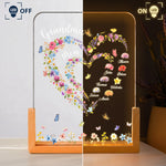 First-Mom-Now-Grandma-Heart-Flower-With-Kids'-Names-&-Birth-Flower-Personalized-Night-Light-3