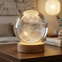 First_Mother_S_Day_Hand_Line_Art_Personalized_Night_Light_2