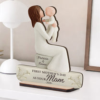 First-Mother'S-Day-Mom-Grandma-Personalized-Wooden-Plaque-2