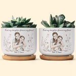 First-My-Daughter-Forever-My-Friend-Custom-Photo-Watercolor-Personalized-Plant-Pot-2