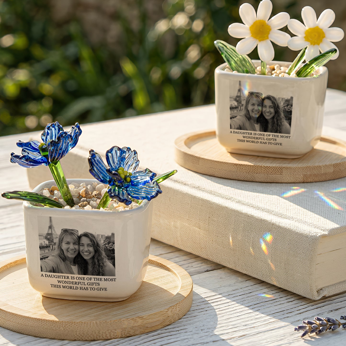 First-My-Daughter,-Forever-My-Friend-Custom-Vintage-Photo-For-Daughter-Personalized-Plant-Pot-2