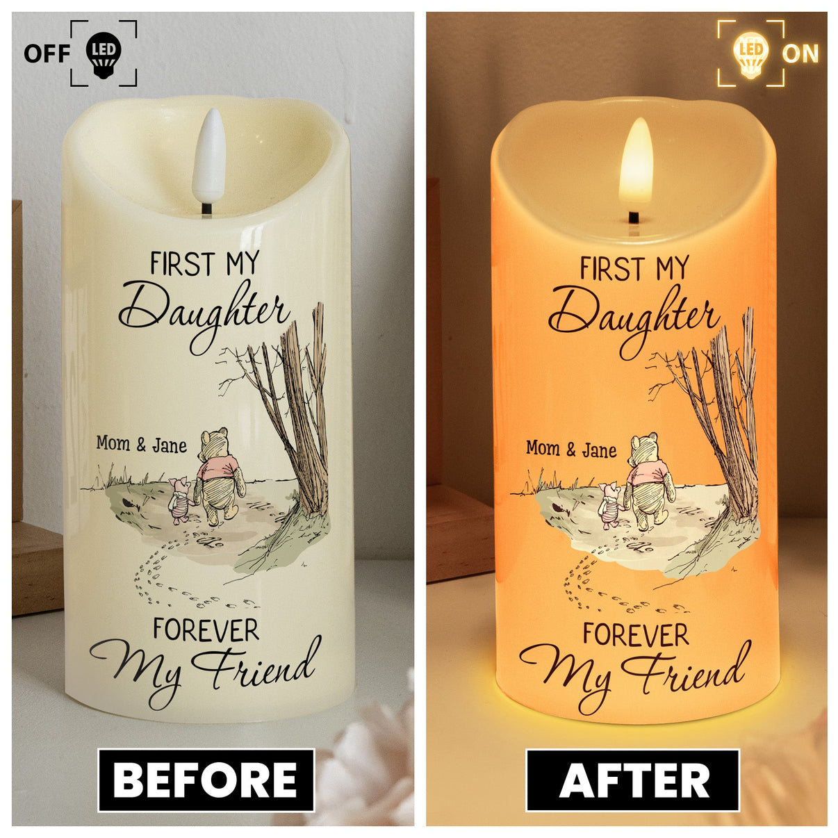 First My Daughter Forever My Friend Gift For Daughter, Niece ...
