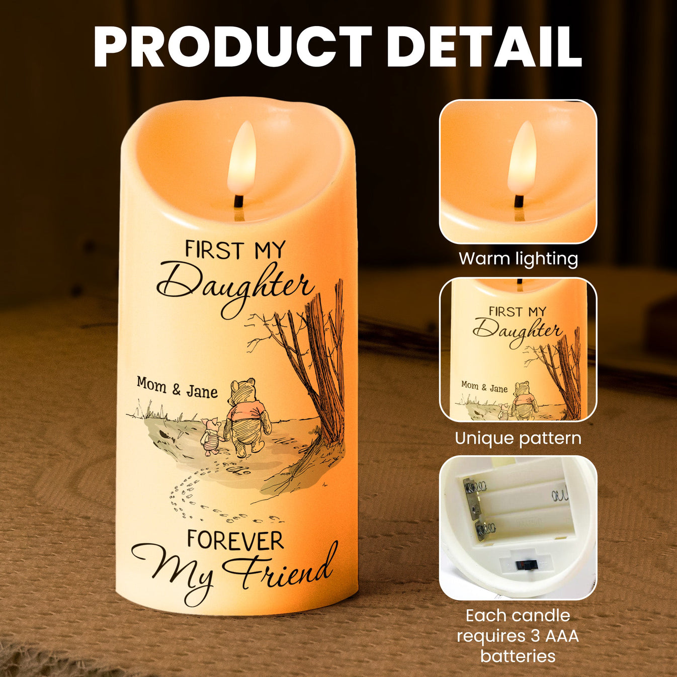 First My Daughter Forever My Friend Gift For Daughter, Niece ...