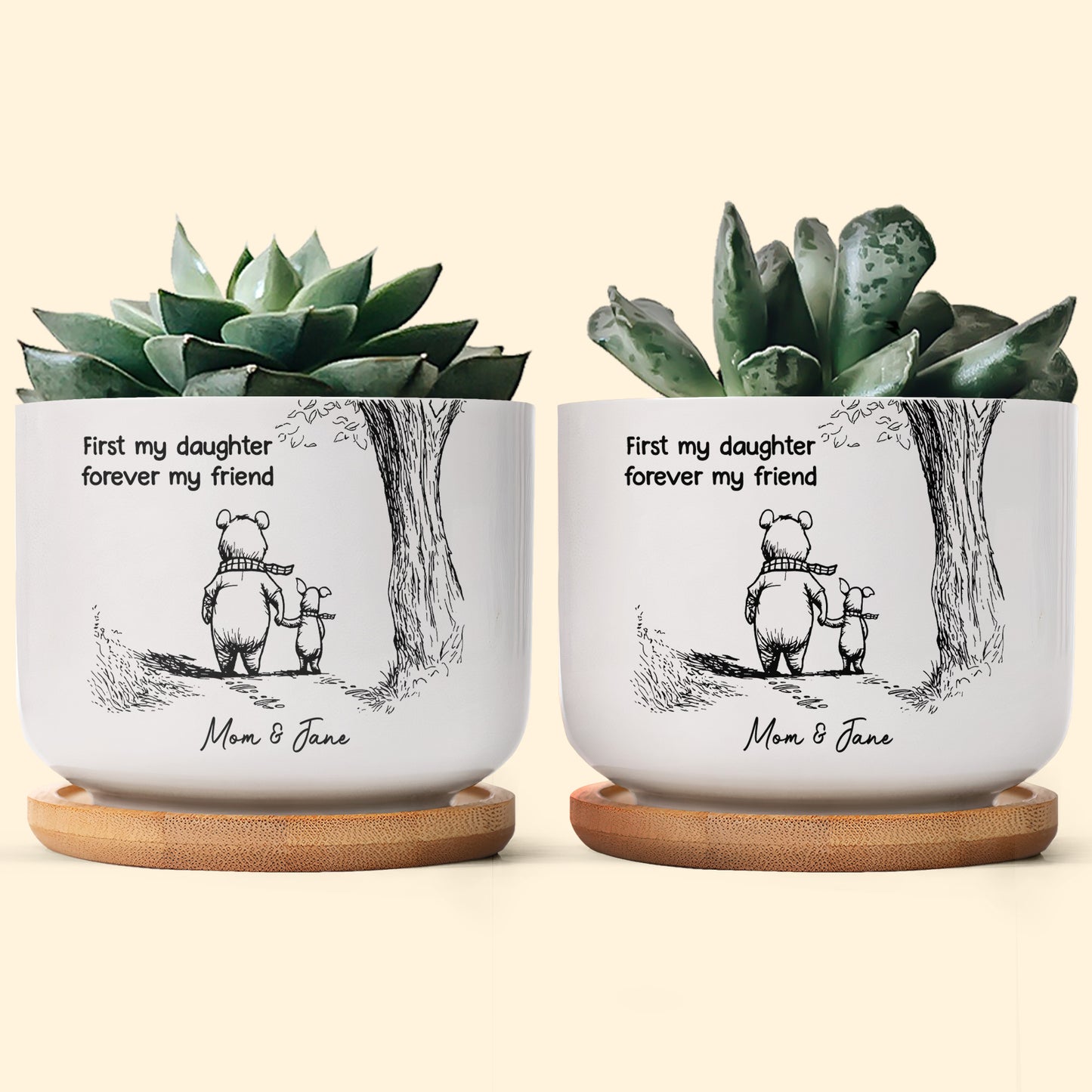 First-My-Daughter-Forever-My-Friend-Gift-For-Daughter,-Niece-Personalized-Plant-Pot-1