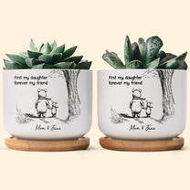 First-My-Daughter-Forever-My-Friend-Gift-For-Daughter,-Niece-Personalized-Plant-Pot-1
