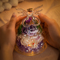 First_My_Daughter_Forever_My_Friend_Personalized_Flower_In_Glass_Angel_Figurines_2