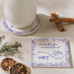 First-My-Daughter-Forever-My-Friend-Toile-De-Jouy-Birth-Flower-Personalized-Coaster-4
