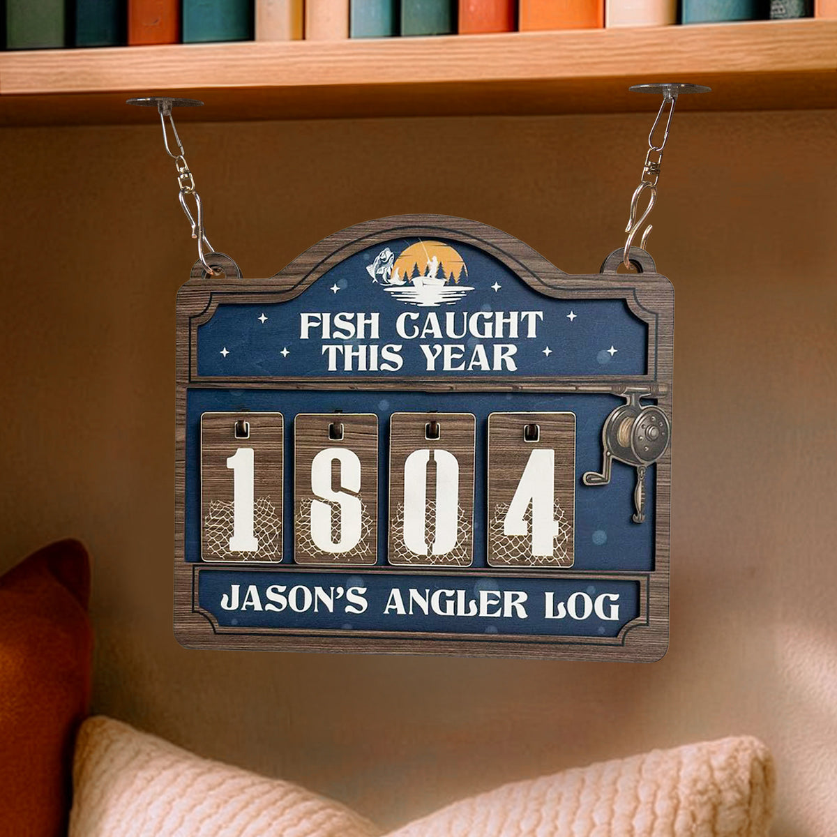 Fish Caught This Year - Personalized Hanging Fish Tracker – Macorner