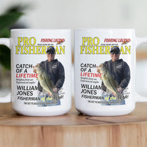 Fisherman Of The Year! - Personalized Mug