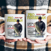 Fisherman Of The Year! - Personalized Mug