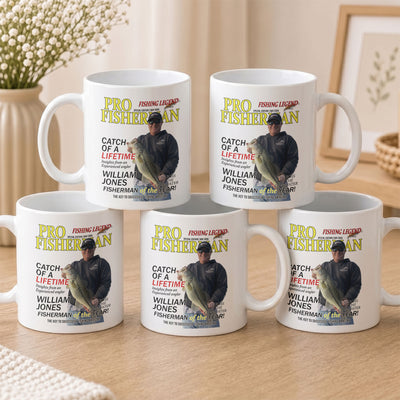 Fisherman Of The Year! - Personalized Mug