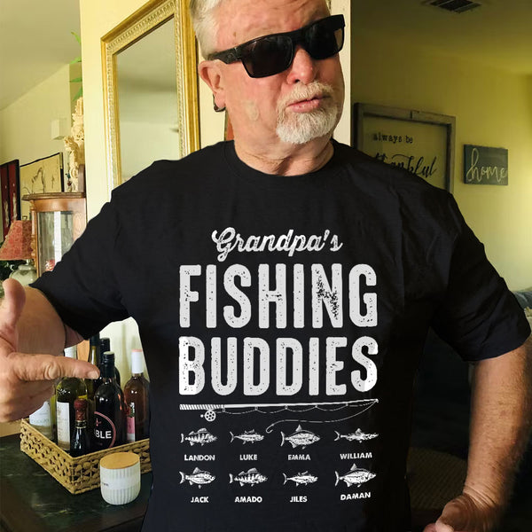 Fishing Buddies Gift For Grandpa Dad Father's Day Birthday Gift