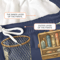 Fishing Custom Name - Personalized Sweatpants