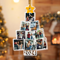 Fitness Photo Christmas Tree - Personalized Acrylic Photo Ornament