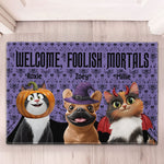 Foolish Mortals - Personalized Doormat