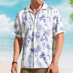 Football Baseball Basketball Soccer Fan Toile De Jouy - Personalized Hawaiian Shirt
