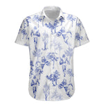 Football Baseball Basketball Soccer Fan Toile De Jouy - Personalized Hawaiian Shirt