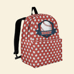 Football, Baseball , Sport Custom Name - Personalized Kid Backpack