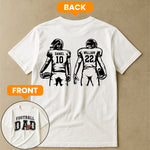 Football-Dad,-Daddy-Grandpa--Personalized-Shirt 3