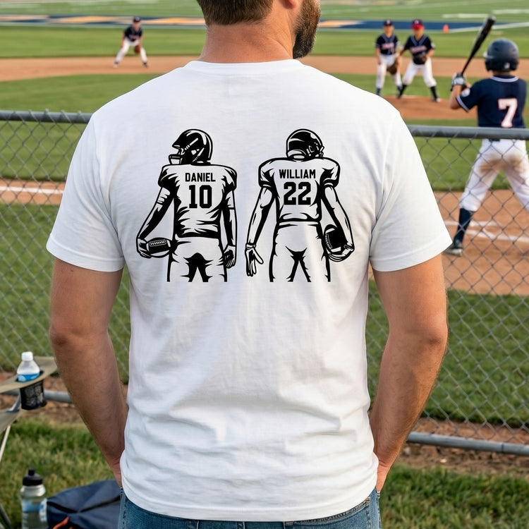 Football-Dad,-Daddy-Grandpa--Personalized-Shirt 5