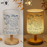 For All The Times That I Forgot To Thank You - Personalized Fabric Lamp