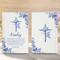 For I Know The Plans I Have For You - Personalized Hardcover Journal