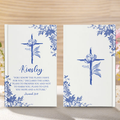 For I Know The Plans I Have For You - Personalized Hardcover Journal