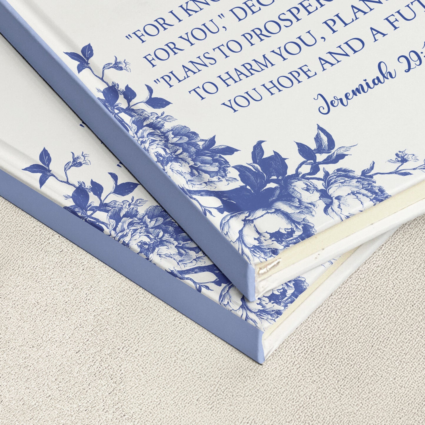 For I Know The Plans I Have For You - Personalized Hardcover Journal