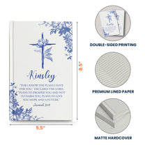 For I Know The Plans I Have For You - Personalized Hardcover Journal