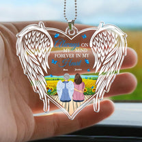 Forever In My Heart - Personalized Car Ornament