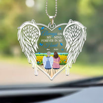 Forever In My Heart - Personalized Car Ornament