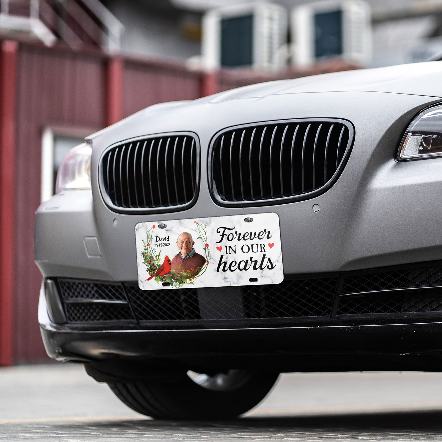 Forever In Our Hearts - Custom Photo License Plate