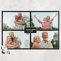 Forever Love - Personalized Photo Jigsaw Puzzle