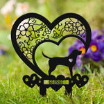 Forever Loved Memorial Pet - Personalized Metal Garden Stake